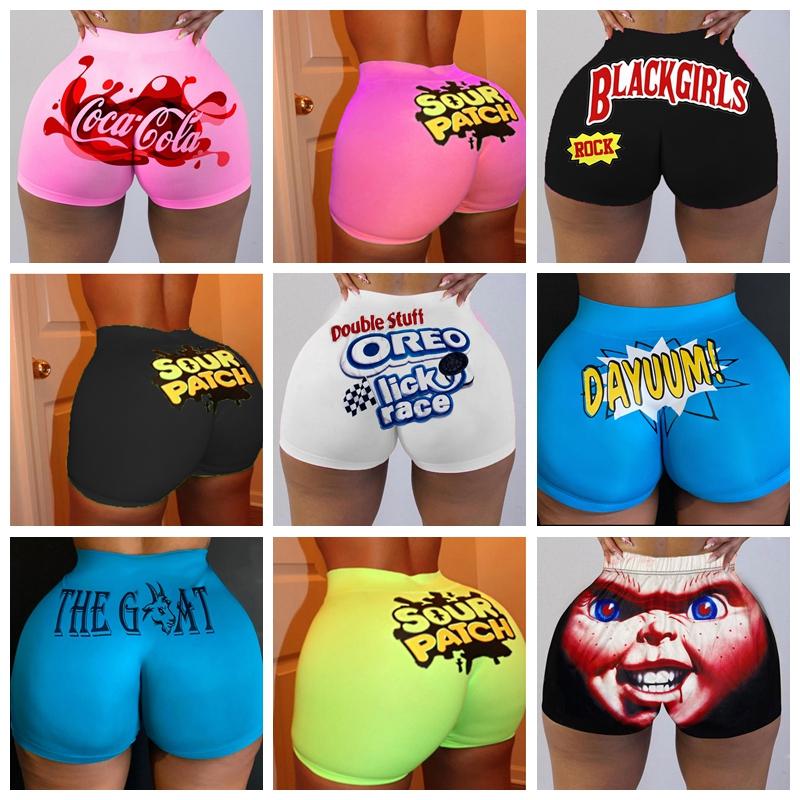 Women's Shorts Summer 14-Color Snack Candy Printed Tight Hip Beach Style Sports Fitness Cycling
Women's Shorts Summer 14-Color Snack Candy Printed Tight Hip Beach Style Sports Fitness Cycling