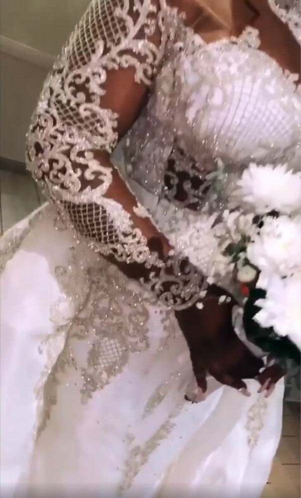 2021 Plus Size Arabic Aso Ebi Luxurious Lace Beaded Wedding Dresses Sheer Neck Mermaid Bridal Dresses Long Sleeves Wedding Gowns ZJ206