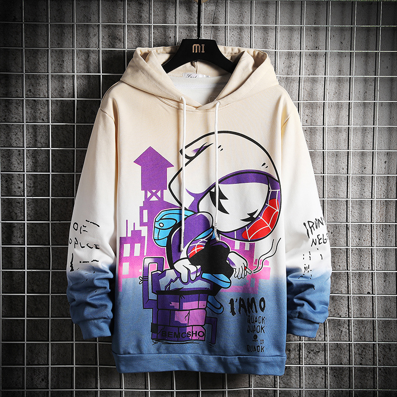2021 New Male Fashion. Watch Cartoon Hoodies. Loose Hip Hop Shirts Streetwear, Autumn Style. Casual Winter Jacket. 153i, Khaki
2021 New Male Fashion. Watch Cartoon Hoodies. Loose Hip Hop Shirts Streetwear, Autumn Style. Casual Winter Jacket. 153i, Khaki