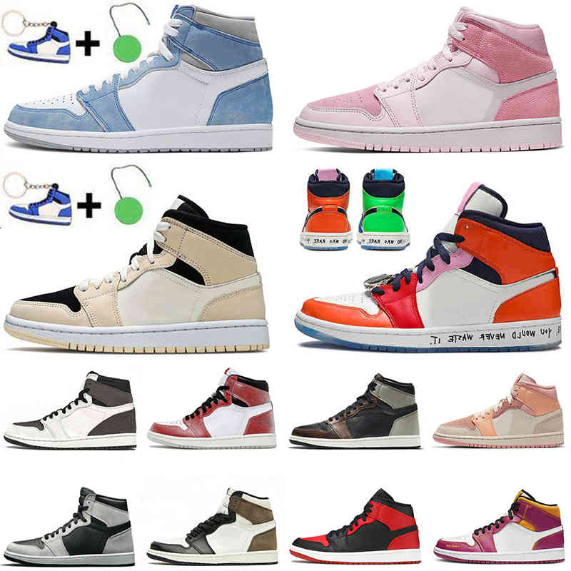 Top Quality Jumpman 1 1s Mens Womens Basketball Shoes High OG Hyper Royal Mid Barely Orange Fearless Suede Twist Digital Pink Women Trainers, #49 36-46 court purple
Top Quality Jumpman 1 1s Mens Womens Basketball Shoes High OG Hyper Royal Mid Barely Orange Fearless Suede Twist Digital Pink Women Trainers, #49 36-46 court purple