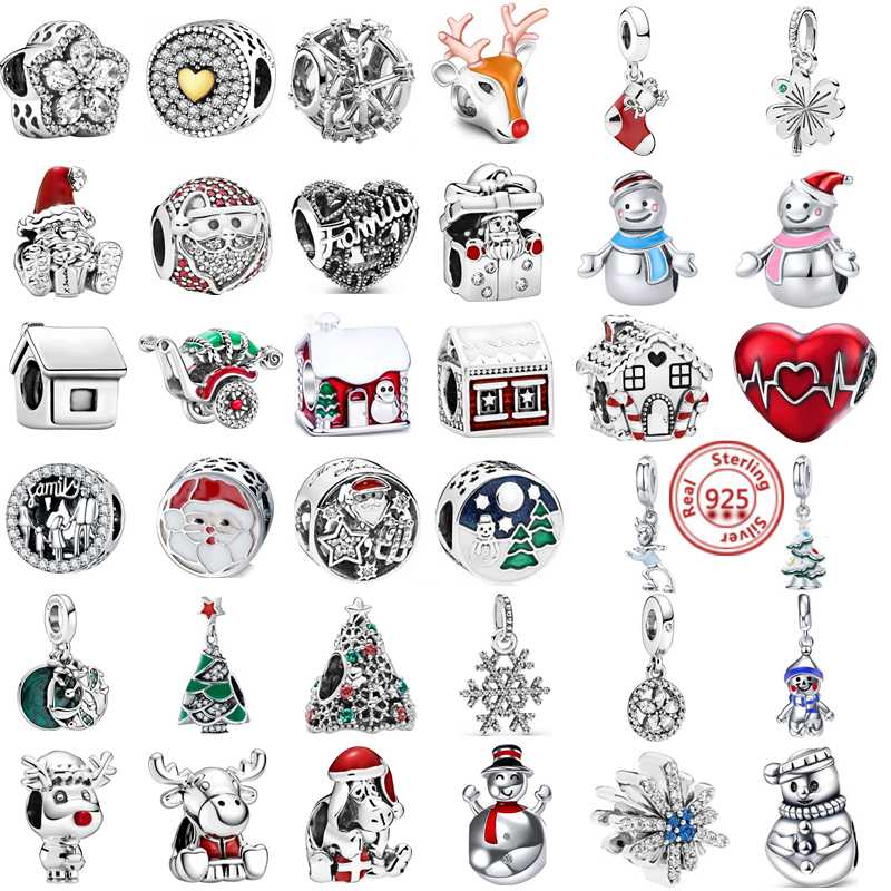 Other 2021 Winter Snowflake Snowman House Tree Santa Claus Beads Fit Original Charms Bracelet DIY 925 Silver Fine Jewelry
Other 2021 Winter Snowflake Snowman House Tree Santa Claus Beads Fit Original Charms Bracelet DIY 925 Silver Fine Jewelry