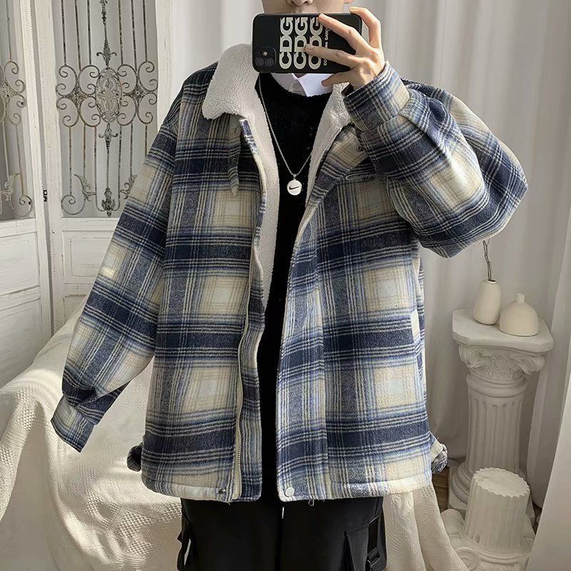 2021 New Winter Thick Lamb Fur Jacket Men's Warmth Fashion Retro Casual Plaid Men Wild Loose Korean Short Coat Mens Clothes M-2xl Kl1f, Apricot
2021 New Winter Thick Lamb Fur Jacket Men's Warmth Fashion Retro Casual Plaid Men Wild Loose Korean Short Coat Mens Clothes M-2xl Kl1f, Apricot