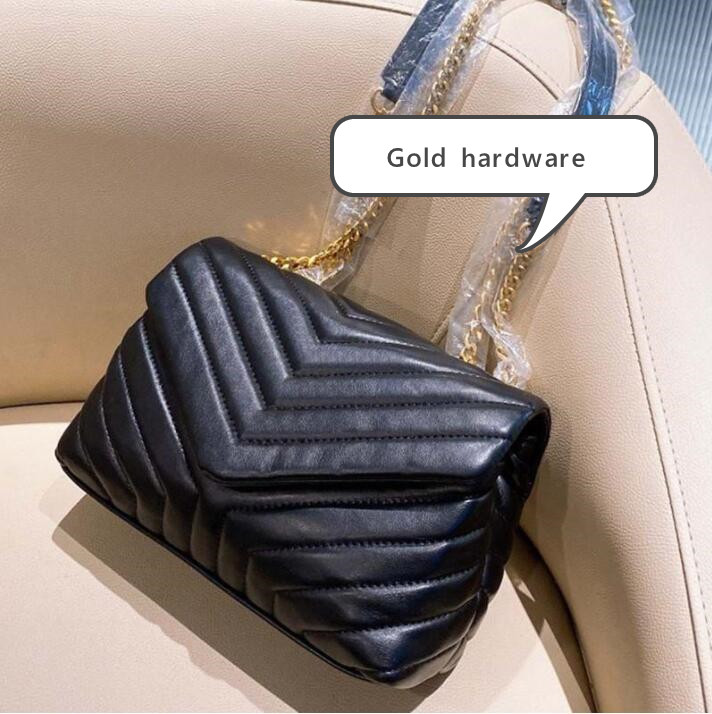 New Designers s ic Handbag Ladies Shoulder Bag Women Sier Gold Hardware Messenger Bags Shopping Handbags Free shipping
