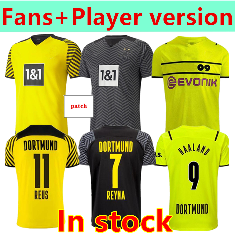 Fans+Player version dortmund soccer jersey Borussia 21 22 football shirt HAALAND REUS NEONGELB BELLINGHAM SANCHO HUMMELS BRANDT men + kids k, Black;yellow
Fans+Player version dortmund soccer jersey Borussia 21 22 football shirt HAALAND REUS NEONGELB BELLINGHAM SANCHO HUMMELS BRANDT men + kids k, Black;yellow