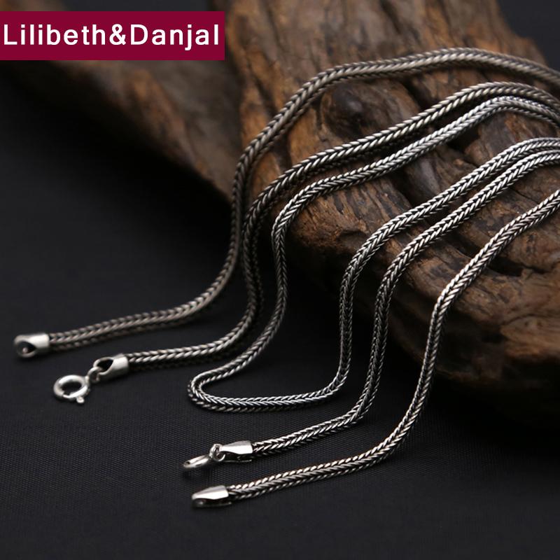 Chains 2mm Chain 100% Real Pure 925 Sterling Silver Necklace Brand Thick Men Women Gift Thai Snake Long 2021 HN88
Chains 2mm Chain 100% Real Pure 925 Sterling Silver Necklace Brand Thick Men Women Gift Thai Snake Long 2021 HN88