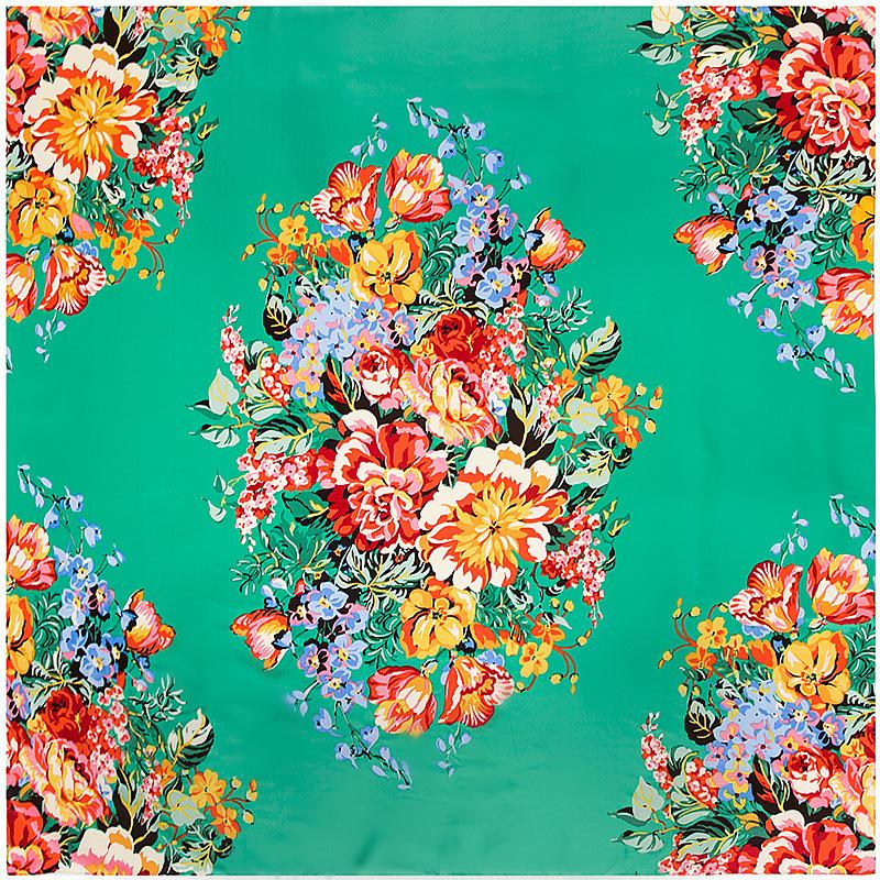 Scarves 130CM Twill Silk Scarf Women Luxury Square Top Female Handkerchief Head Foulards Femme Wrap Bandana Hijab
Scarves 130CM Twill Silk Scarf Women Luxury Square Top Female Handkerchief Head Foulards Femme Wrap Bandana Hijab
