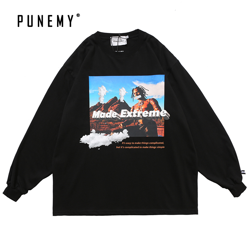 2021 Hip Hop Travis Scott t Shirt Men Long Sleeve Streetwear Harajuku Summer New 100% Cotton Tshirt Top Tees Unisex T-shirt Ifb8, Black
2021 Hip Hop Travis Scott t Shirt Men Long Sleeve Streetwear Harajuku Summer New 100% Cotton Tshirt Top Tees Unisex T-shirt Ifb8, Black