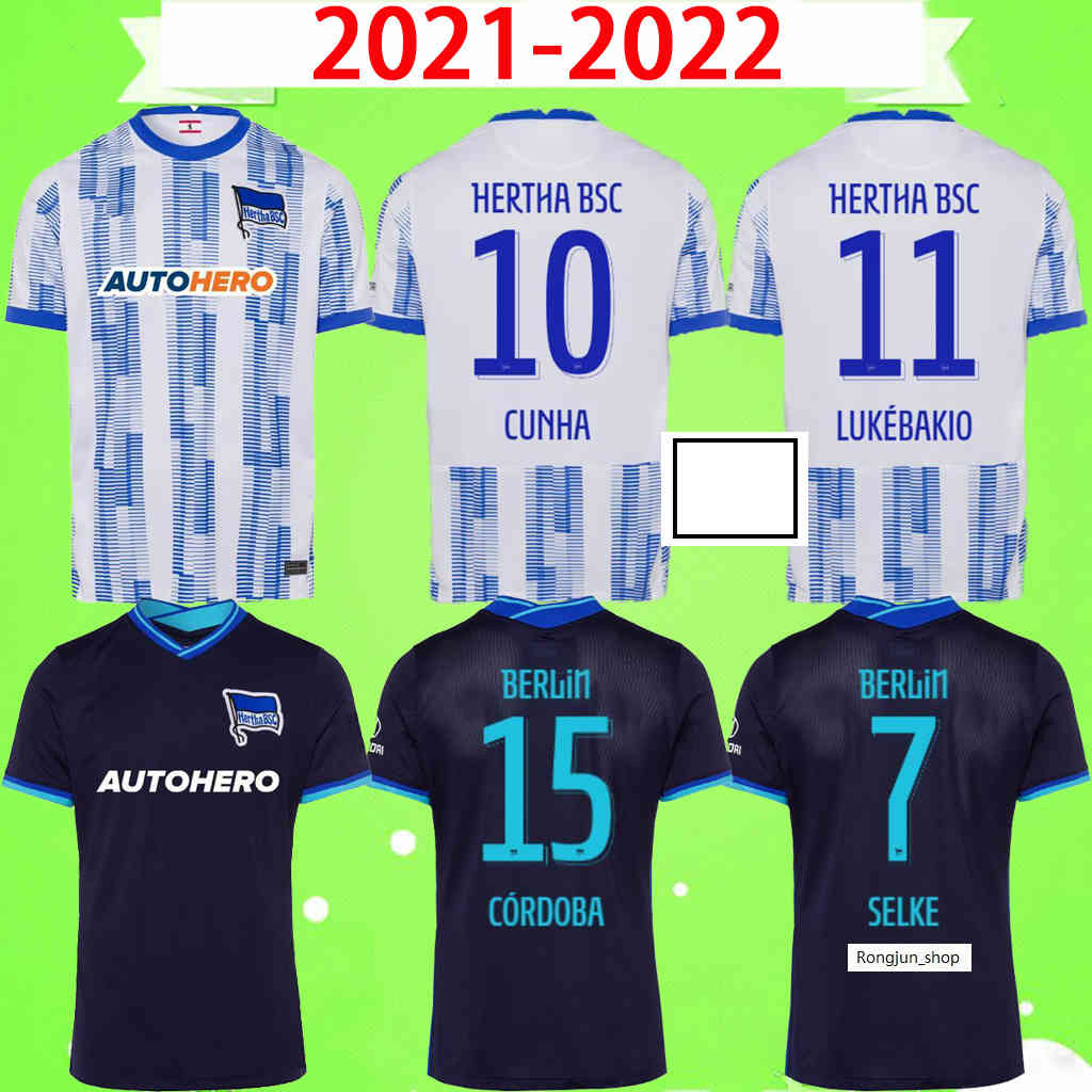 21 22 Top quality Hertha BSC Soccer Jerseys PIATEK 2021 2022 CUNHA Football Shirts Berlin LUKEBAKIO Jersey men DARIDA Fußball-Triko thailand
21 22 Top quality Hertha BSC Soccer Jerseys PIATEK 2021 2022 CUNHA Football Shirts Berlin LUKEBAKIO Jersey men DARIDA Fußball-Triko thailand