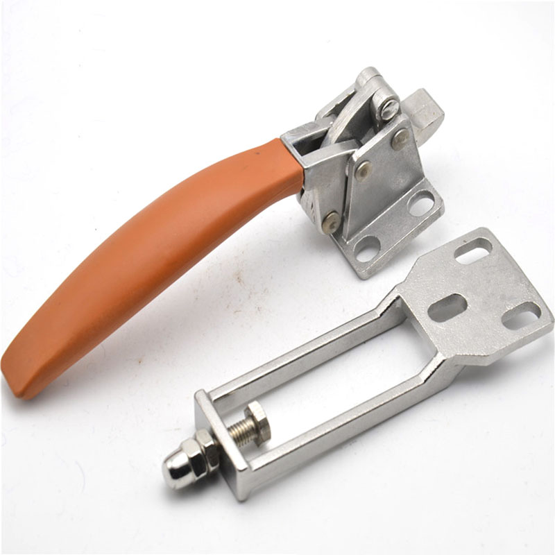 Linkage Lever Door Handle Steam Box Hinge Oven Lock Knob Cold Store Seafood Cabinet Kitchen Freezer Cookware Repair Part