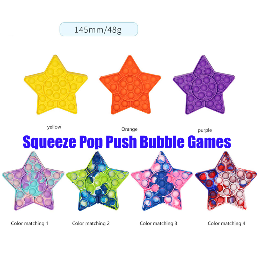 Glowing Push Bubble Fidget Decompression Toys favor pop Autism Special Needs Stress Reliever Helps Relieve Increase Focus Soft Squeeze Party Favors
Glowing Push Bubble Fidget Decompression Toys favor pop Autism Special Needs Stress Reliever Helps Relieve Increase Focus Soft Squeeze Party Favors