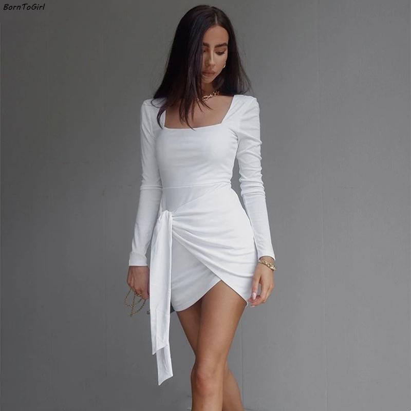 Casual Dresses BornToGirl Sexy Dress Women Spring Autumn Winter Long Sleeve Square Neck Black White Blue Bodycon Robe Femme
Casual Dresses BornToGirl Sexy Dress Women Spring Autumn Winter Long Sleeve Square Neck Black White Blue Bodycon Robe Femme