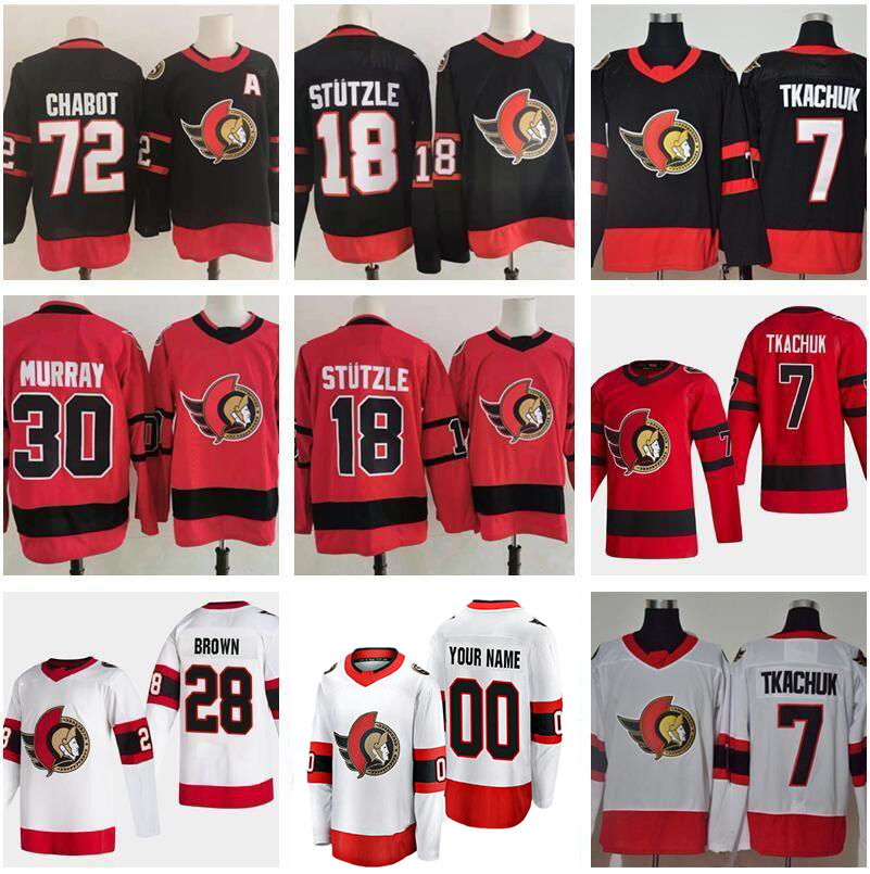 7 Brady Tkachuk Ottawa Senators Jersey 18 Tim Stutzle Stuetzle 30 Matt Murray 72 Thomas Chabot 28 Connor Brown Tyler Ennis Artem Zub Custom, Black;red
7 Brady Tkachuk Ottawa Senators Jersey 18 Tim Stutzle Stuetzle 30 Matt Murray 72 Thomas Chabot 28 Connor Brown Tyler Ennis Artem Zub Custom, Black;red