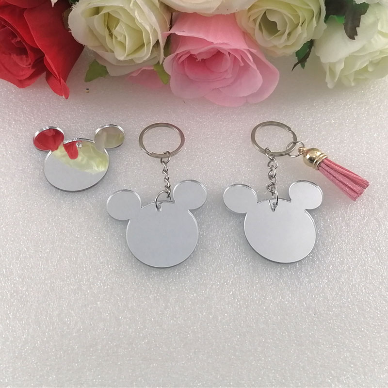 10PCS Acrylic Mouse Head Gold/Silver Mirror Ornaments Laser Cut Blank Acrylic Keychain Party Favor Gifts for Kids Girls Guest
10PCS Acrylic Mouse Head Gold/Silver Mirror Ornaments Laser Cut Blank Acrylic Keychain Party Favor Gifts for Kids Girls Guest