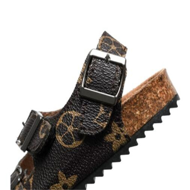 Kids Pu Leather Sandals Children Boys Girls Summer Shoes Flat Sandal Anti SkidOutdoor Running Shoes infant Toddler Slides Slipper