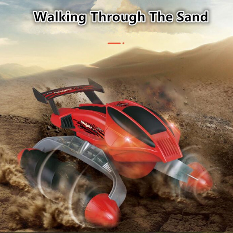 Remote Control Stunt Car Toy Water & Land Driving Boat & Car 2 to 1 robot car with power motor high speed waterproof toy gifts
Remote Control Stunt Car Toy Water & Land Driving Boat & Car 2 to 1 robot car with power motor high speed waterproof toy gifts