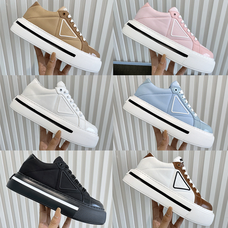 Designer Casual Shoes Women Macro Re-Nylon and brushed leather Sneakers Low-top Platform Trainers Black White Blue Pink Outdoor Shoe size 35-40 X2hI#, I need look other product
Designer Casual Shoes Women Macro Re-Nylon and brushed leather Sneakers Low-top Platform Trainers Black White Blue Pink Outdoor Shoe size 35-40 X2hI#, I need look other product