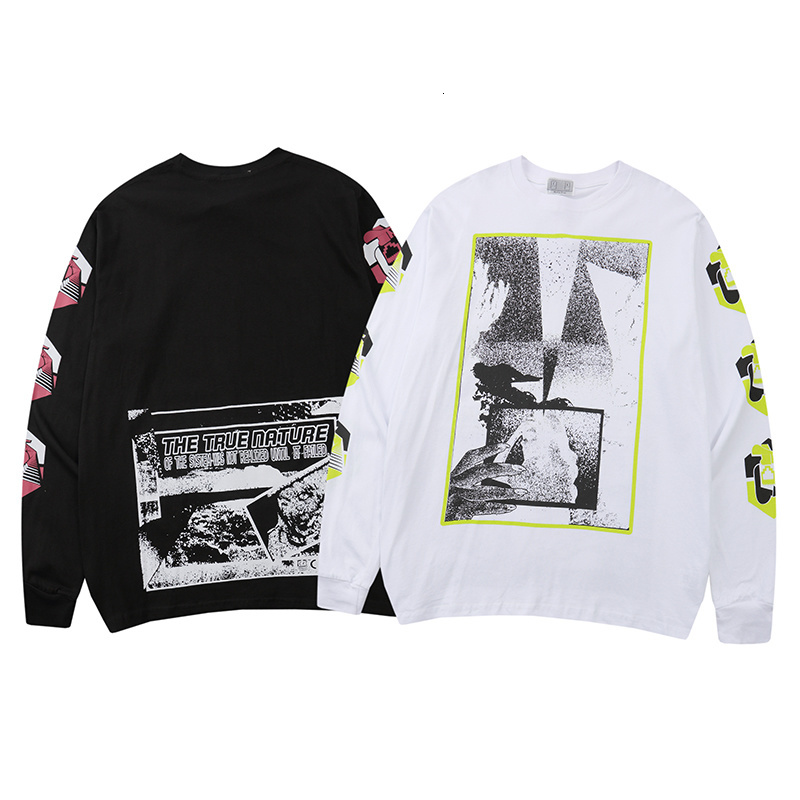 2021 New Ce Japanese Ghost Hand Print Loose Long-sleeved Base Shirt Autumn Winter Couples T-shirt Crtf, Black
2021 New Ce Japanese Ghost Hand Print Loose Long-sleeved Base Shirt Autumn Winter Couples T-shirt Crtf, Black