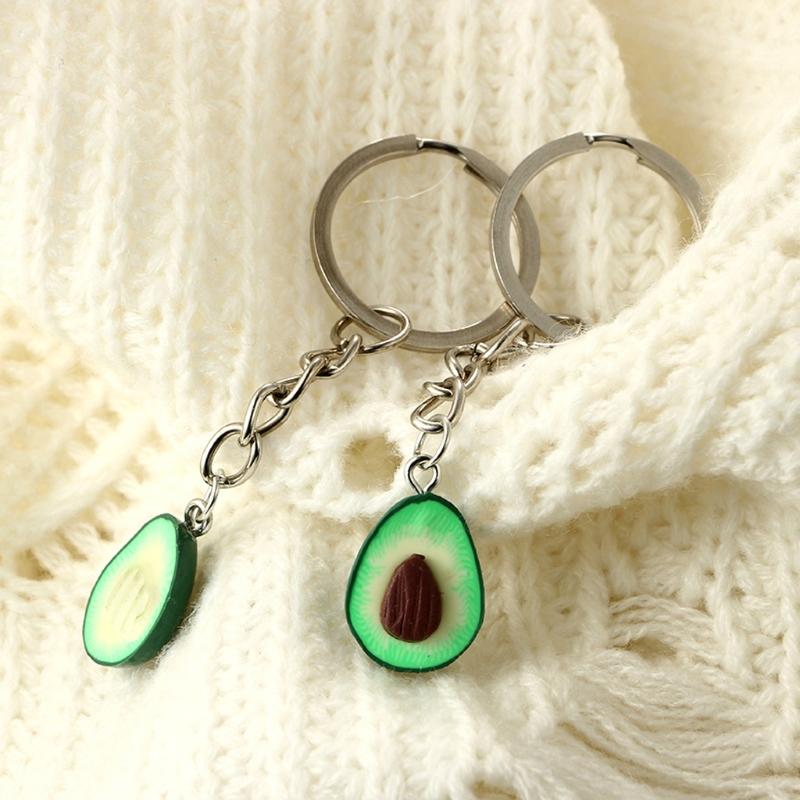 Keychains Cute Handmade Green Avocado BFF Friendship Key Chains Simulation Fruit Jewelry
Keychains Cute Handmade Green Avocado BFF Friendship Key Chains Simulation Fruit Jewelry