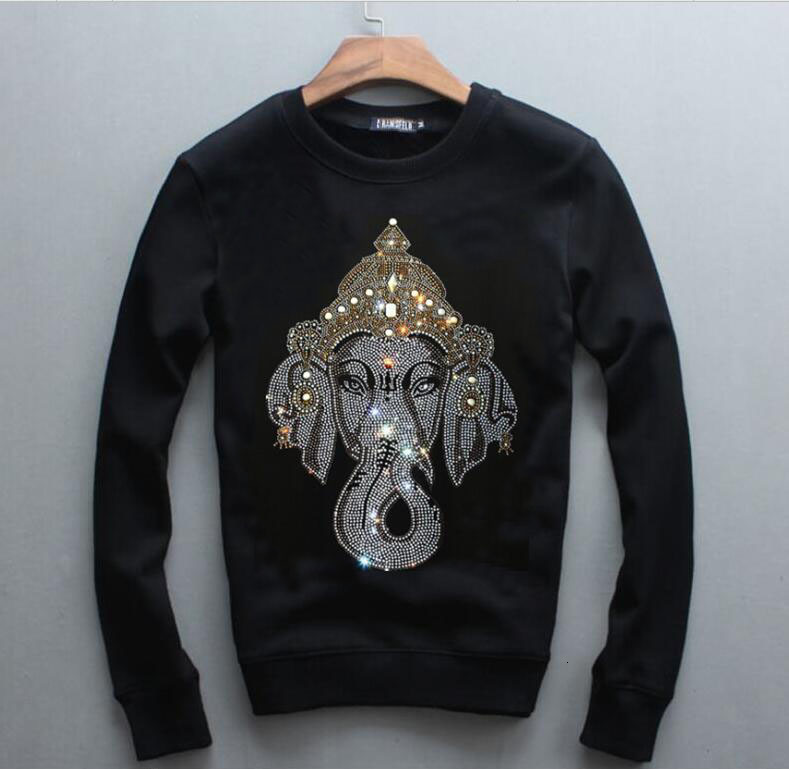 2021 Rhinestones Veet Sweatshirt Men Fleece Hoodie Hip Hop Hoodies New Yy8x, As picture shown
2021 Rhinestones Veet Sweatshirt Men Fleece Hoodie Hip Hop Hoodies New Yy8x, As picture shown