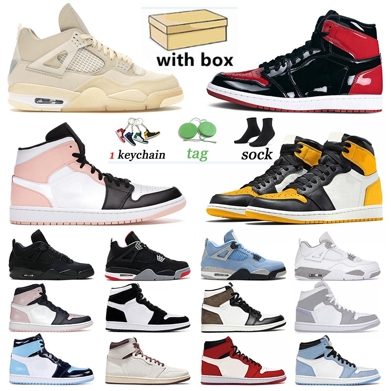 Jorden1s Sports 1s Basketball Shoes Jorden4s Men Women Jumpman 1 High OG Dark Mocha Off Jordens Designer Sneakers Bred Patent Black Cat 4s R
Jorden1s Sports 1s Basketball Shoes Jorden4s Men Women Jumpman 1 High OG Dark Mocha Off Jordens Designer Sneakers Bred Patent Black Cat 4s R