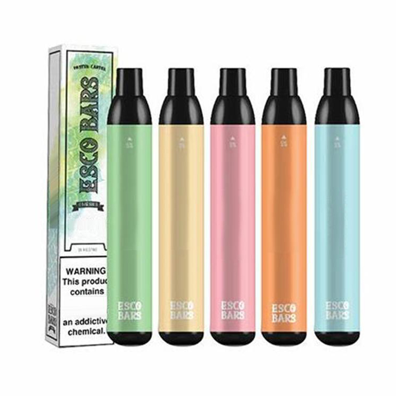 ESCO BARS 2500 Puffs Disposable Pod E Cigarette With 1000mAh Battery 6ml Pre-Filled Cartridge Mesh Coil Smoking Vape Pen Kit
ESCO BARS 2500 Puffs Disposable Pod E Cigarette With 1000mAh Battery 6ml Pre-Filled Cartridge Mesh Coil Smoking Vape Pen Kit