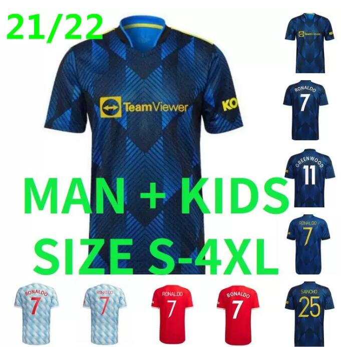 men+kids kit 2021 2022 RONALDO SANCHO soccer jerseys CAVANI FERNANDES RASHFORD POGBA VAN DE BEEK GREENWOOD SHAW R.VARANEfootball shirt 21 22 uniform S-4XL, White
men+kids kit 2021 2022 RONALDO SANCHO soccer jerseys CAVANI FERNANDES RASHFORD POGBA VAN DE BEEK GREENWOOD SHAW R.VARANEfootball shirt 21 22 uniform S-4XL, White