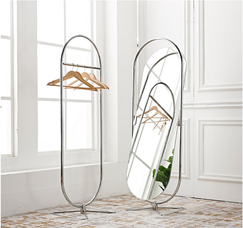 Magazine rack Bedrooms storage racks Bedroom Furniture Butterfly shaped tripod and clothes shelf