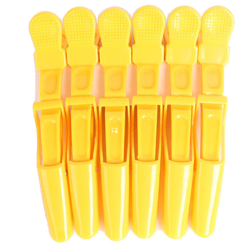 Plastic Hair Clip Pins Hairdressing Clamps Claw Section Clips Grip Cutting Barbers For Salon HairStyling Accessories Shopping