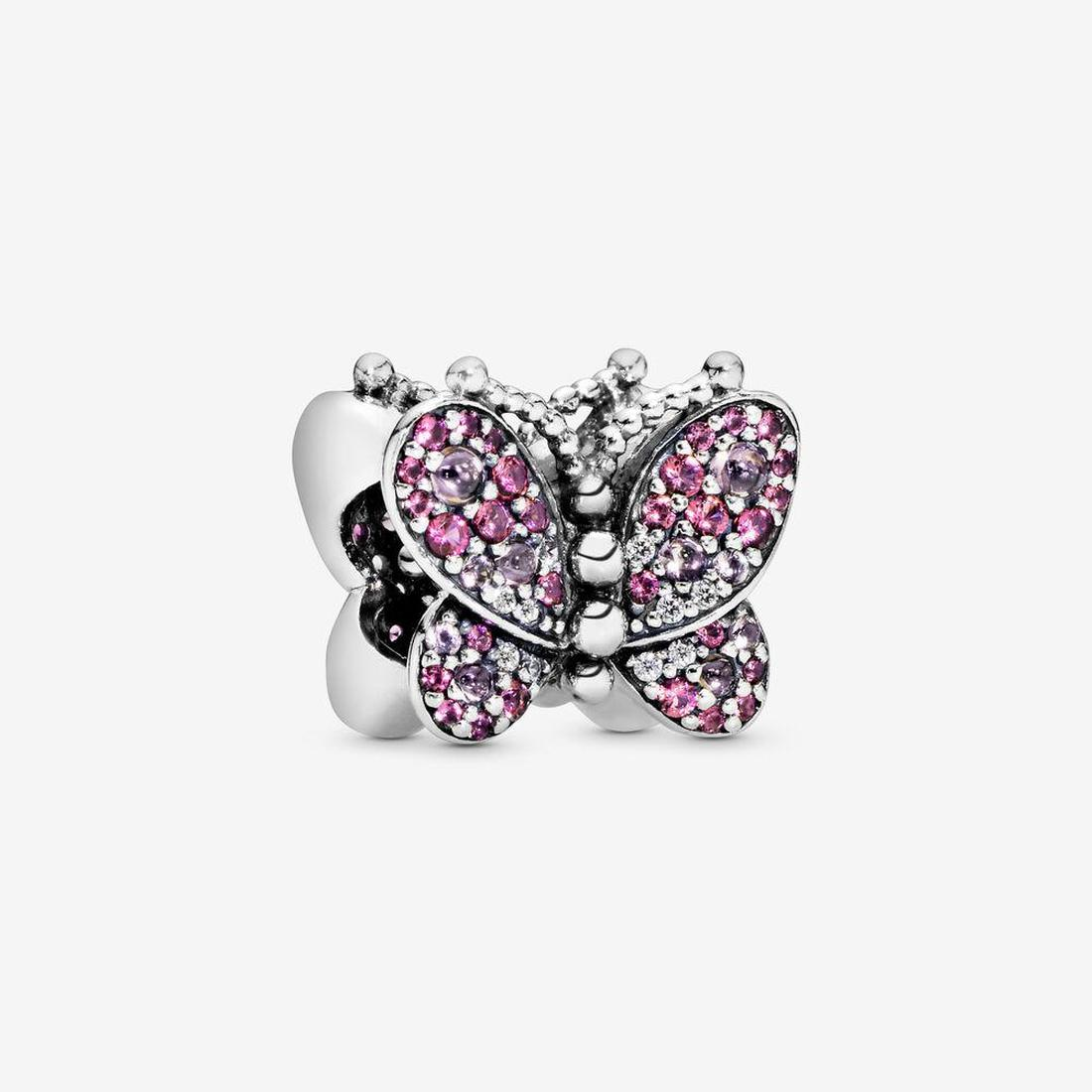 Authentic 925 Silver Beads Bracelets Pink Pave Butterfly Charms Charm Slide Bead Charms Fits European Pandora Style Jewelry Bracelets Murano, Bronze;silver
Authentic 925 Silver Beads Bracelets Pink Pave Butterfly Charms Charm Slide Bead Charms Fits European Pandora Style Jewelry Bracelets Murano, Bronze;silver