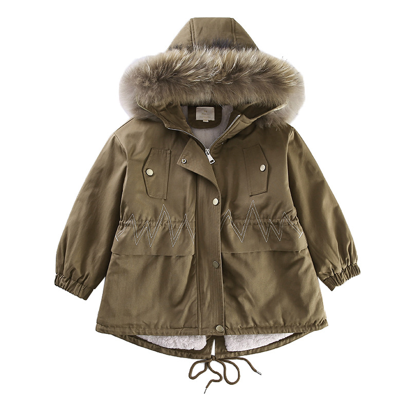 Girl winter cloth plus velvet thickening cotton clothing long jacket 2020 new Chinese children girl sending cotton coat, Camo
Girl winter cloth plus velvet thickening cotton clothing long jacket 2020 new Chinese children girl sending cotton coat, Camo