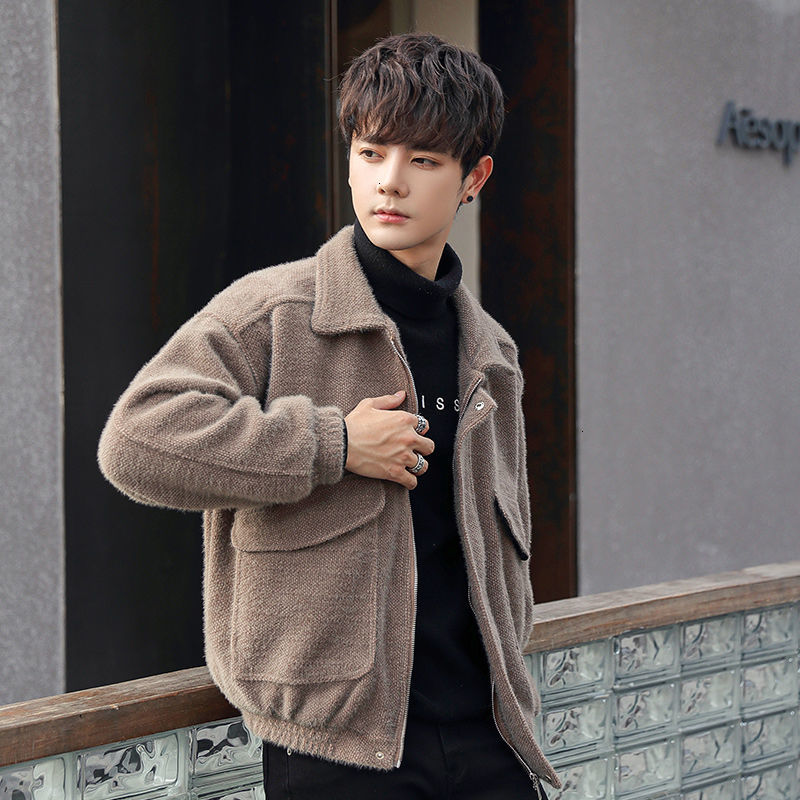 2021 New Winter Short Coat Men's Warmth Fashion Solid Color Casual Thickening Jacket Men Streetwear Loose Korean Parka Mens Clothes -3xl Tp, Khaki 
2021 New Winter Short Coat Men's Warmth Fashion Solid Color Casual Thickening Jacket Men Streetwear Loose Korean Parka Mens Clothes -3xl Tp, Khaki