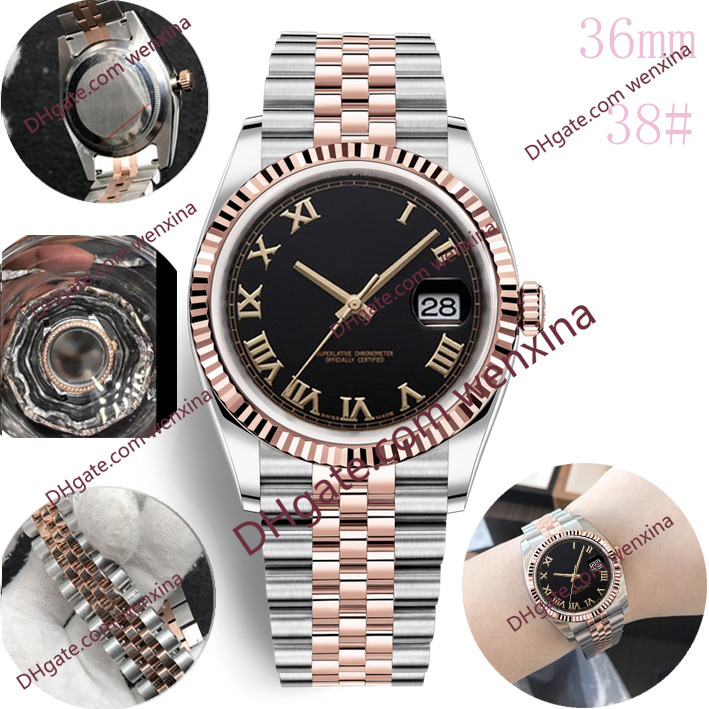 20 High Quality Deluxe Women watch Lady Size 36mm Classic Girl Roman numerals Waterproof Wristwatch Automatic Mechanical Movement watches, 03
20 High Quality Deluxe Women watch Lady Size 36mm Classic Girl Roman numerals Waterproof Wristwatch Automatic Mechanical Movement watches, 03