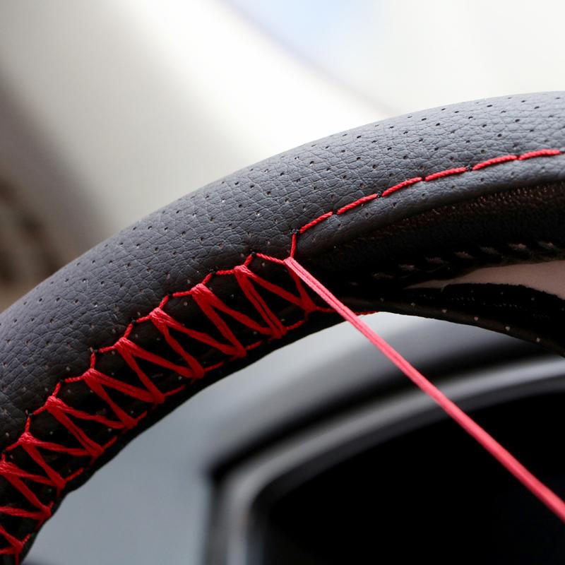 Steering Wheel Covers Car Braid Cover Needles And Thread Artificial Leather Suite 3 Color DIY Texture Soft Auto Accessories
Steering Wheel Covers Car Braid Cover Needles And Thread Artificial Leather Suite 3 Color DIY Texture Soft Auto Accessories