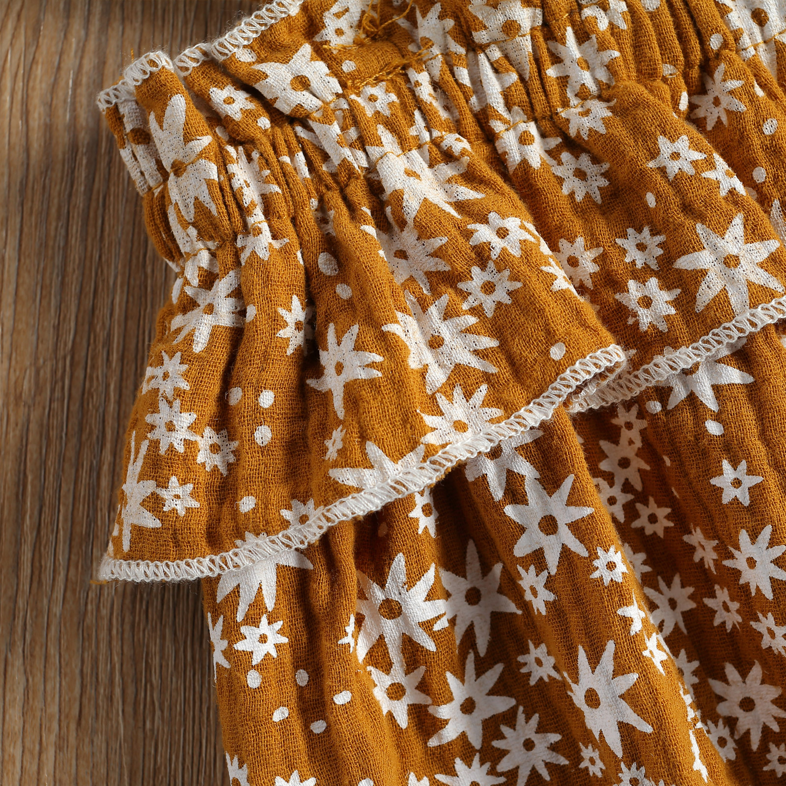 0-24M New Born Girls Sling Jumpsuit Flower Print Sleeveless Short Pants Romper Hairband One-Pieces Baby Clothing, Yellow
0-24M New Born Girls Sling Jumpsuit Flower Print Sleeveless Short Pants Romper Hairband One-Pieces Baby Clothing, Yellow