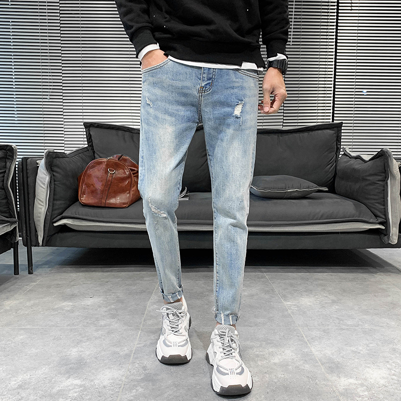 New Moda 2021 Primavera Novo Rasgado Roupas Masculinas Simples Todos Os Jogo Fino Ajuste Buraco Calas Jeans Streetwear Azul Claro 28-34 Mnv9, Light blue
New Moda 2021 Primavera Novo Rasgado Roupas Masculinas Simples Todos Os Jogo Fino Ajuste Buraco Calas Jeans Streetwear Azul Claro 28-34 Mnv9, Light blue