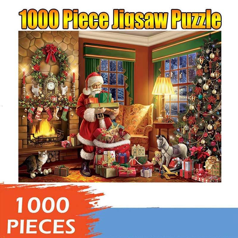 2021 New Merry Christmas Presents 1000 Big Piece for Grown-ups Kids Puzzle Educational Toys House Painting H84m
2021 New Merry Christmas Presents 1000 Big Piece for Grown-ups Kids Puzzle Educational Toys House Painting H84m