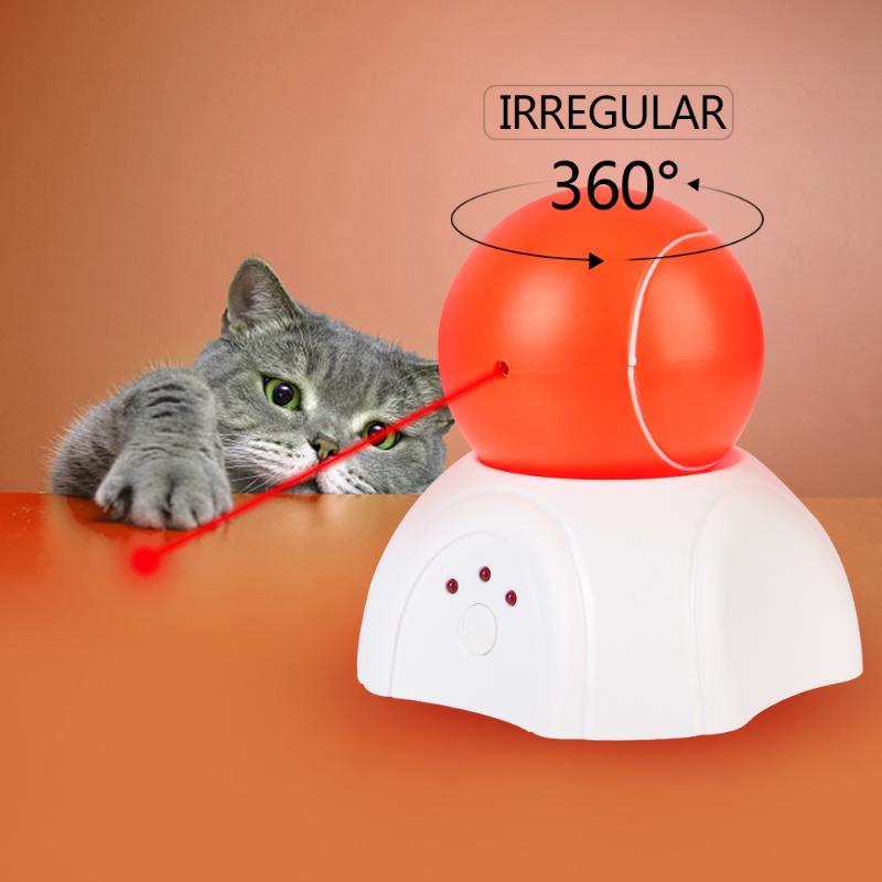 Cat Toys HILIFE 360-degree Rotating Laser Ball Smart Teasing Interactive Pet Products Supplies
Cat Toys HILIFE 360-degree Rotating Laser Ball Smart Teasing Interactive Pet Products Supplies