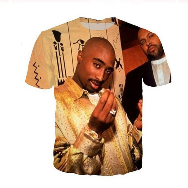 New Fashion Women Men Tupac 2Pac Funny 3d Printing Unisex T-shirts Casual T Shirt Hip Hop Summer Tops X113, As shown
New Fashion Women Men Tupac 2Pac Funny 3d Printing Unisex T-shirts Casual T Shirt Hip Hop Summer Tops X113, As shown