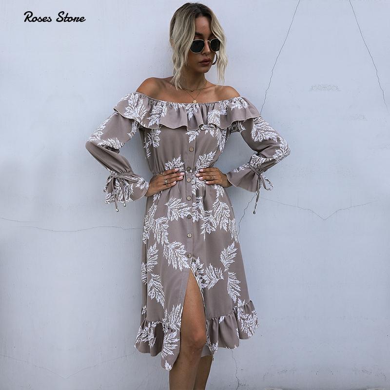 Casual Dresses Women' Long Sleeve Autumn Off Shoulder Ruffle Floral Clothing Female Elegant Beach Navy Blue Sexy Midi Fall Sundresses, Royal blue dress
Casual Dresses Women' Long Sleeve Autumn Off Shoulder Ruffle Floral Clothing Female Elegant Beach Navy Blue Sexy Midi Fall Sundresses, Royal blue dress