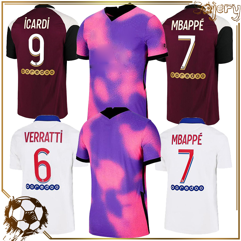 20 21 MBAPPE 4th Soccer Jerseys ICARDI VERRATTI Football Shirt MARQUINHOS 20 21 High-quality Adult Kids Kit+Socks Football Shirt, 3rd with ucl
20 21 MBAPPE 4th Soccer Jerseys ICARDI VERRATTI Football Shirt MARQUINHOS 20 21 High-quality Adult Kids Kit+Socks Football Shirt, 3rd with ucl