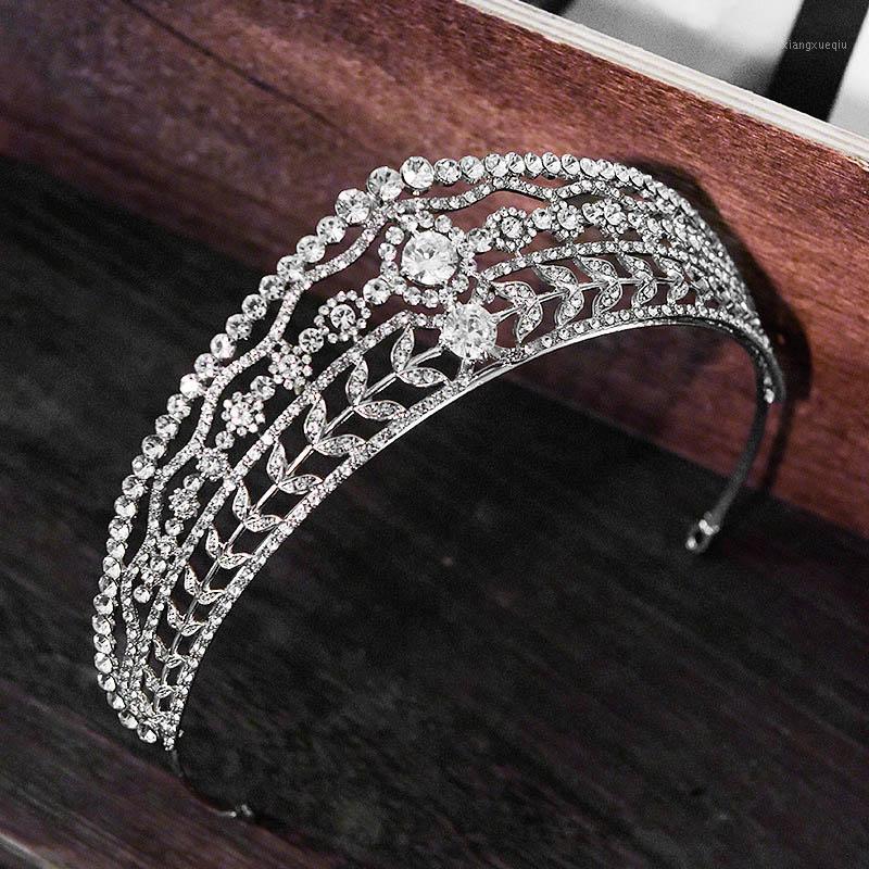 Princess Hair Jewelry Accessory Silver Color Rhinestone Zircon Tiara Leaves Beaded Bride Crown Royal Wedding Headpeice VL Clips & Barrettes, Golden;silver
Princess Hair Jewelry Accessory Silver Color Rhinestone Zircon Tiara Leaves Beaded Bride Crown Royal Wedding Headpeice VL Clips & Barrettes, Golden;silver