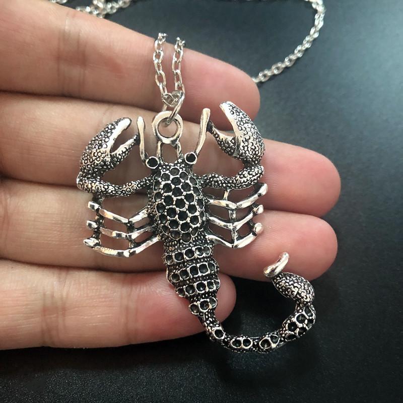 Pendant Necklaces Fashion Rebel Punk Rock Hip Hop Scorpion Alloy Necklace Women Man Friend Couple Jewelry Gift
Pendant Necklaces Fashion Rebel Punk Rock Hip Hop Scorpion Alloy Necklace Women Man Friend Couple Jewelry Gift