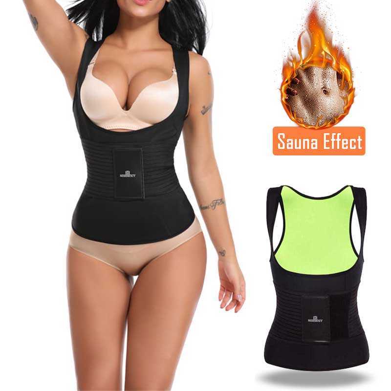Miss Moly Slimming Waist Trainer Push Up Vest Neoprene bodyshaper Modeling Strap Body Lingerie shaperwear, Black
Miss Moly Slimming Waist Trainer Push Up Vest Neoprene bodyshaper Modeling Strap Body Lingerie shaperwear, Black
