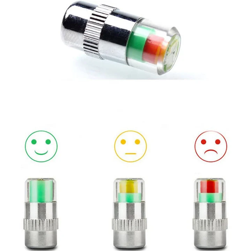 Car Tire Pressure Monitoring Caps Visual Tire Pressure Warning Device Tire Detection Cap S4 Packs
Car Tire Pressure Monitoring Caps Visual Tire Pressure Warning Device Tire Detection Cap S4 Packs