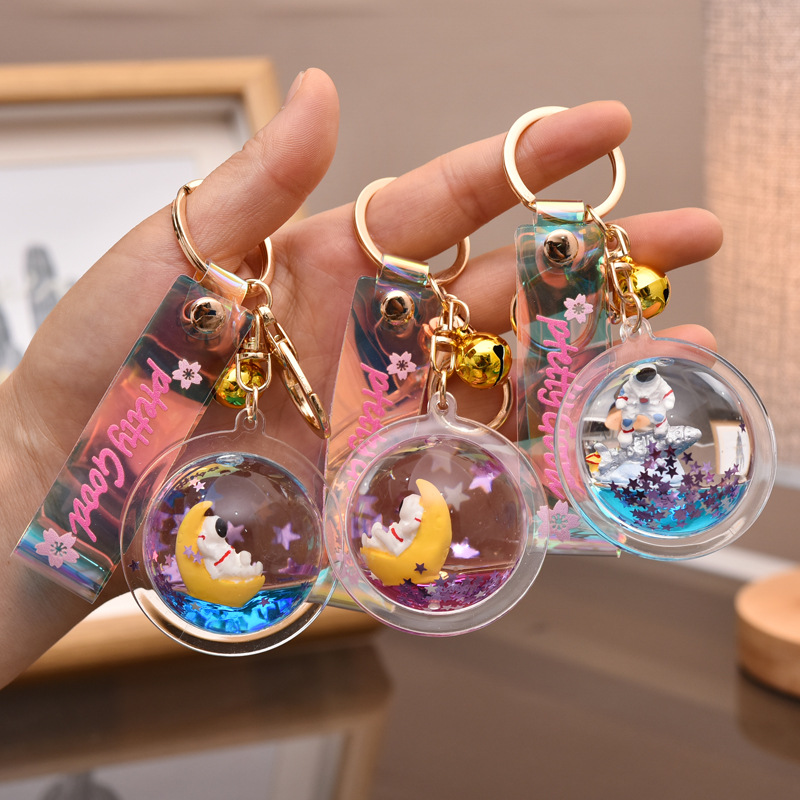 Acrylic Quicksand Key Ring Pilot Astronaut Space Oil Liquid Keychain Couple Car Bag Hanging Key Chain Pendant Women Student Fashion Jewelry, Slivery;golden
Acrylic Quicksand Key Ring Pilot Astronaut Space Oil Liquid Keychain Couple Car Bag Hanging Key Chain Pendant Women Student Fashion Jewelry, Slivery;golden