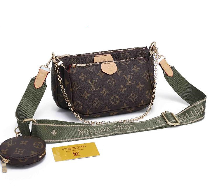 Handbag LV LOUIS BAG VITTON 3 Piece Set Multi Pochette Accessories Bags Women Crossbody Bag Genuine Leather Handbags
Handbag LV LOUIS BAG VITTON 3 Piece Set Multi Pochette Accessories Bags Women Crossbody Bag Genuine Leather Handbags