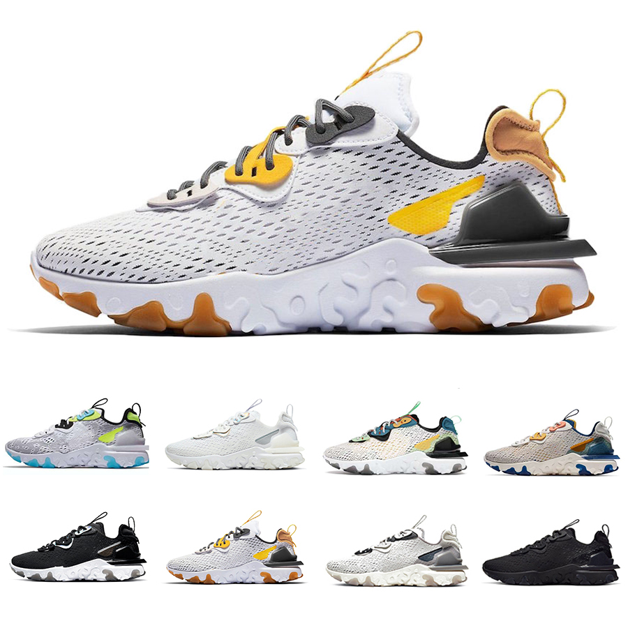 Runner React vision 55 87 Mens Women Running Shoes Triple black Metallic gold Vast Grey Black white Sail Laser Orange Worldwide 55s 87s Trainers Sports Sneakers, Pay for box
Runner React vision 55 87 Mens Women Running Shoes Triple black Metallic gold Vast Grey Black white Sail Laser Orange Worldwide 55s 87s Trainers Sports Sneakers, Pay for box