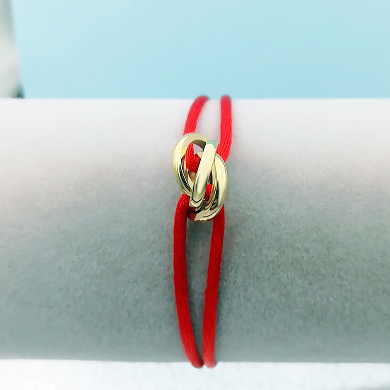 Stainless Steel Bracelet 3 Metal Buckle Ribbon Lace Up Rope Chain Color Adjustable Size For Women Men Unisex Gift Holiday