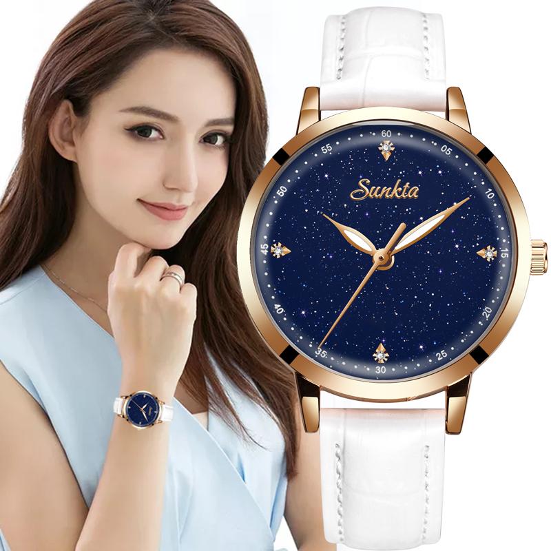 Wristwatches SUNKTA Top Women Watches Quartz Watch Ladies Fashion Dress Leather Casual Woman Relogio Feminino 2021, Brown
Wristwatches SUNKTA Top Women Watches Quartz Watch Ladies Fashion Dress Leather Casual Woman Relogio Feminino 2021, Brown