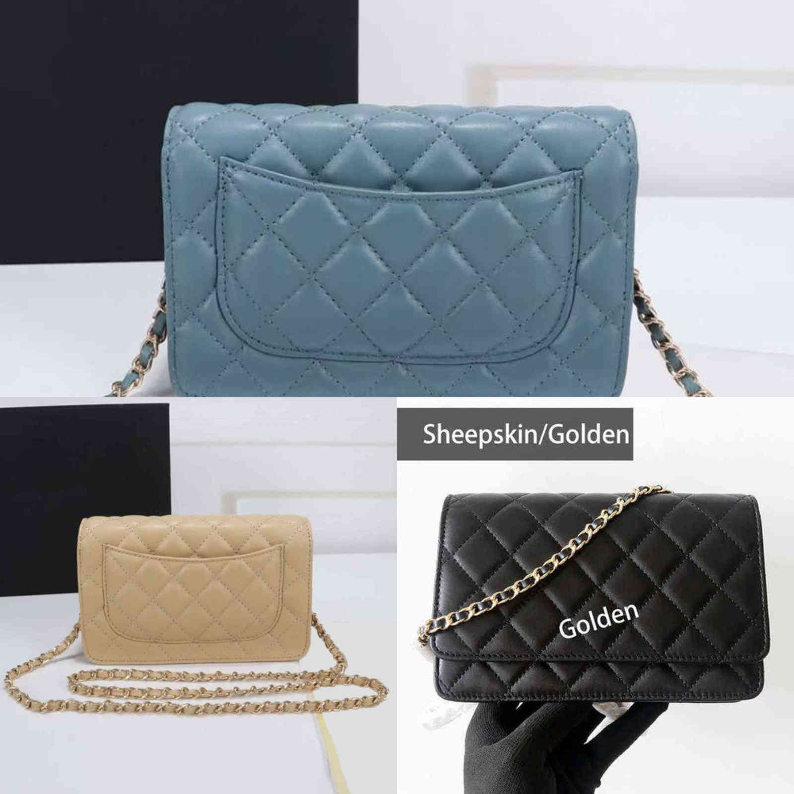 Shoulder Bags Luxury Brand Woc Fashion Simple Small Square Bag Women's Designer High Quality Real Leather Chain Mobile Phone Handbags 1115, Sheepskin gold
Shoulder Bags Luxury Brand Woc Fashion Simple Small Square Bag Women's Designer High Quality Real Leather Chain Mobile Phone Handbags 1115, Sheepskin gold
